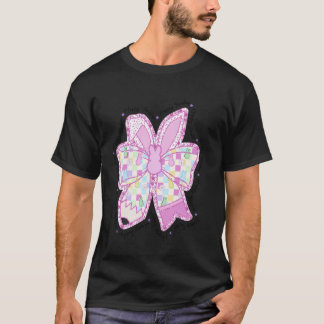 T-shirt Enseignant Hoppy Coquette Arc Lapin Oeufs Chasseur