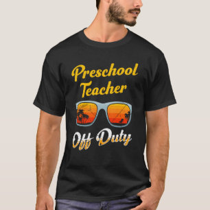 T-shirt Enseignant hors service de la maternelle de la mat