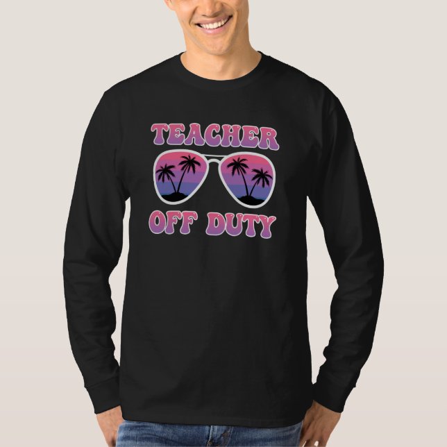 T-shirt Enseignant hors service Enseignant en vacances Ens (Devant)