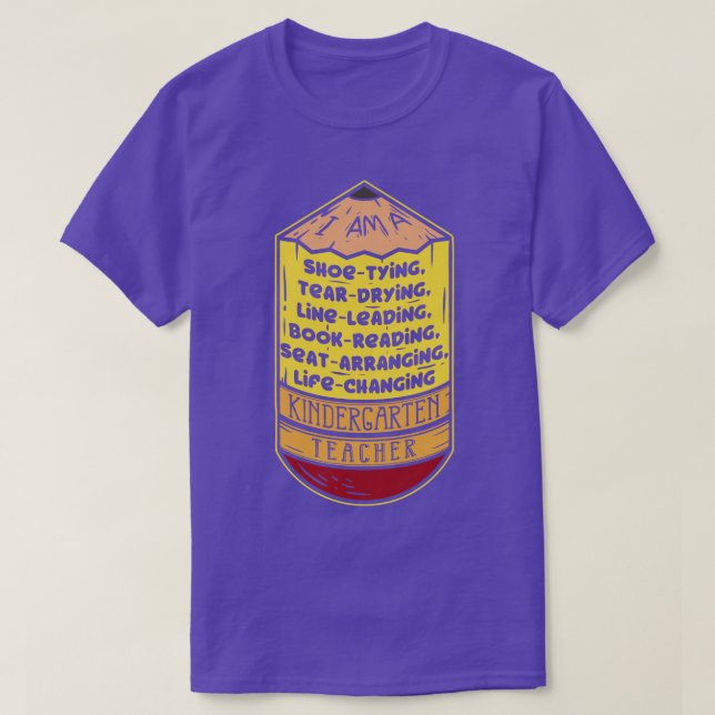 T-shirt Enseignant maternelle Enseignant 3 (Design devant)