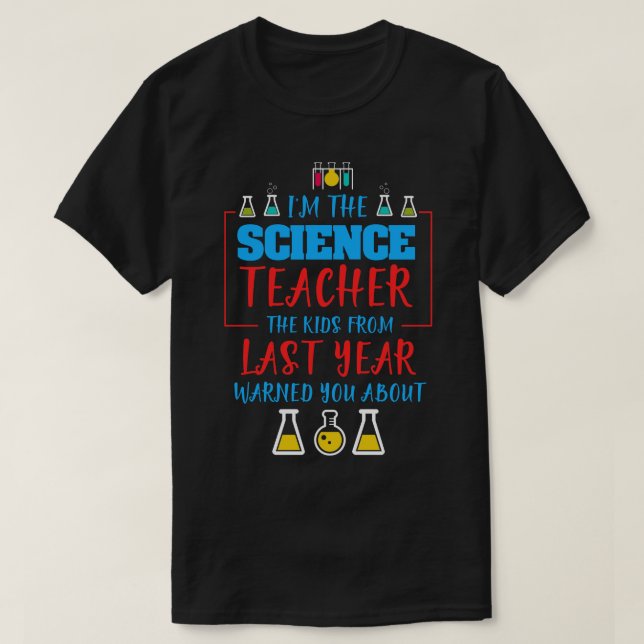 T-shirt Enseignant mathématique (Design devant)
