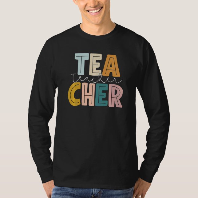 T-shirt Enseignant  Meilleur Enseignant de Tous les Temps  (Devant)