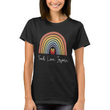 T-shirt enseignant mignon enseigner l'amour inspir