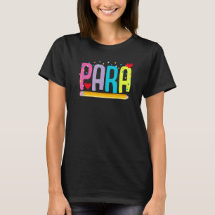 T-shirt Enseignant Paraprofessionnel Enseignant Paraéducat
