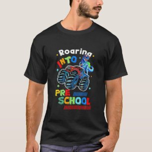 T-shirt Enseignant Pré K Retour À L'École Préscolaire Dino