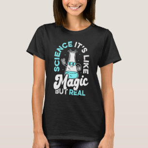 T-shirt Enseignant Sciences Scolaires C'Est Comme Magie Ma
