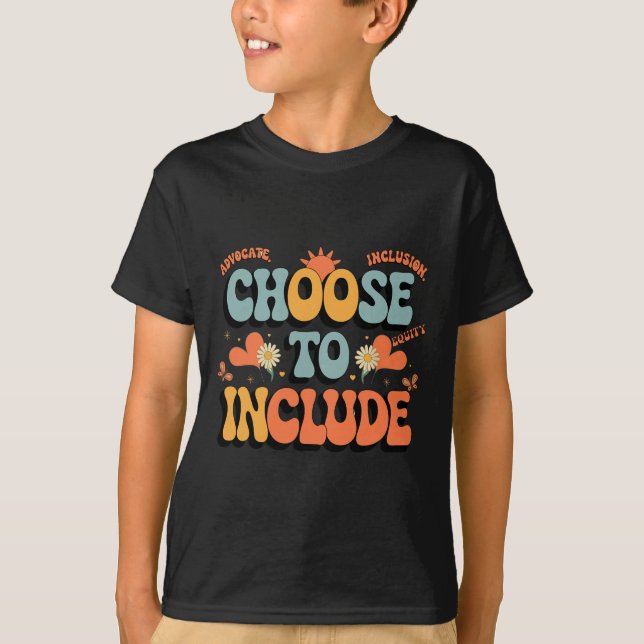 T-shirt Enseignant sensibilisation sur l'autisme - Choisis (Devant)