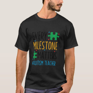 T-shirt Enseignant Sensibilisation sur l'autisme tenue pou