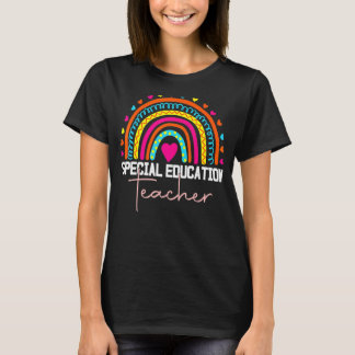 T-shirt Enseignant Spécial Sped Ed Sped Leopard Rai