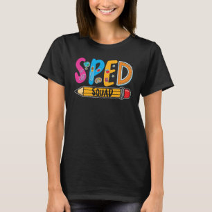 T-shirt Enseignant SPED de l'équipe d'aide à l'éducation s