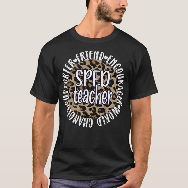 T-shirt Enseignant SPED Enseignant Enseignant SPED (Devant)