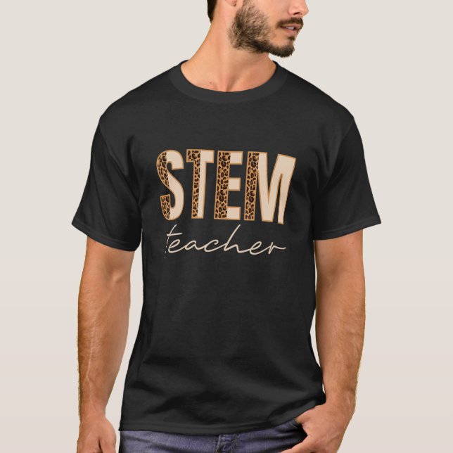 T-shirt Enseignant Stem Science Technologie Génie Math T (Devant)