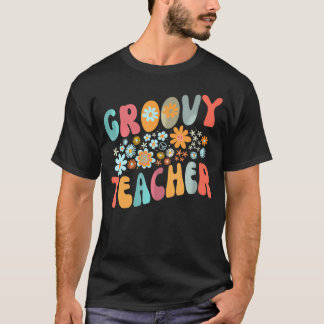 T-shirt Enseignant super Colorful Teacher Day Enseignement