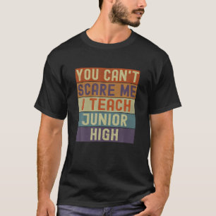 T-shirt Enseignant Supérieur Vous Ne Pouvez Pas Me Faire P