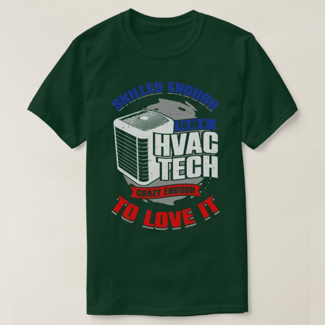 T-shirt Enseignant Technique Hvac Technicien D'Emploi Cade (Design devant)
