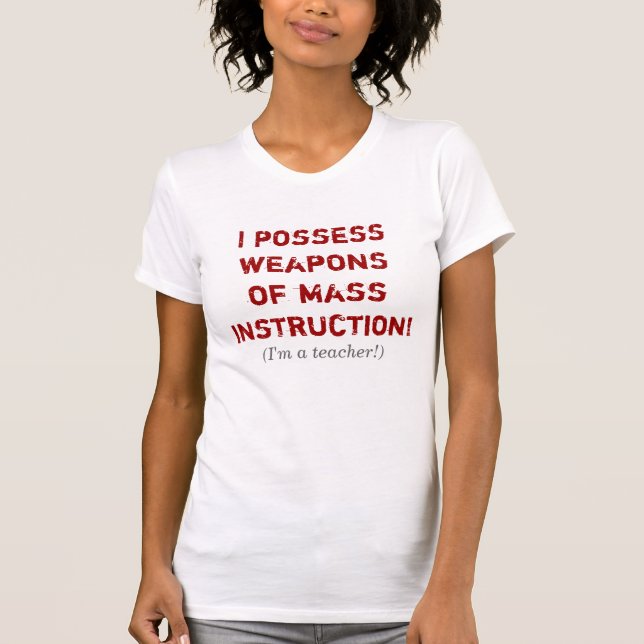 T-shirt enseignant WMI (Devant)