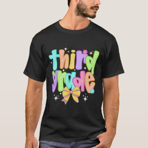 T-shirt Enseignante de 3e année Prépa Équipe Arc Retour à