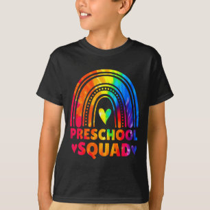T-shirt Enseignante de maternelle filles tie dye retour à