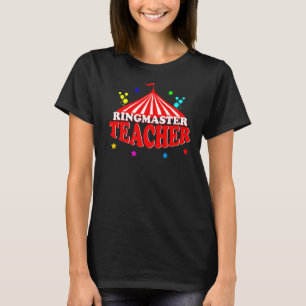 T-shirt Enseignante de Ringmaster Hommes Femmes Cool Cirqu