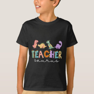 T-shirt Enseignante Dinosaure Femme Enseignante Rex Funny 