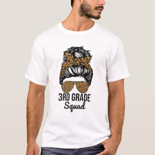 T-shirt Enseignantes de troisième année de l'équipe Leopar