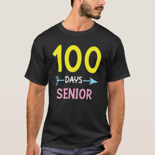 T-shirt Enseignantes Filles Femmes 100 Jours d'École Senio