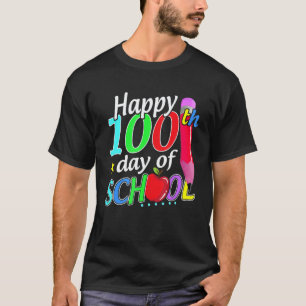 T-shirt Enseignants 100e Jour d'École Enfants Filles Garço