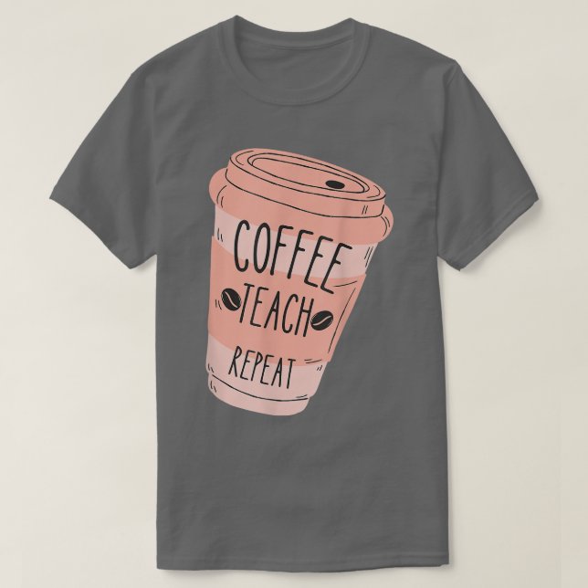 T-shirt Enseignants de retour à l'école drôle professeur c (Design devant)