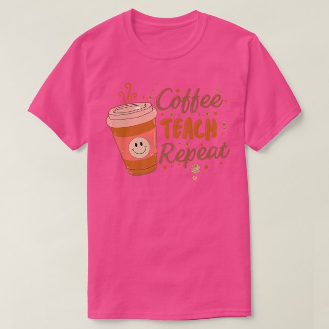 T-shirt Enseignants de retour à l'école drôle professeur c (Design devant)