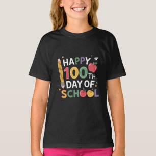 T-shirt Enseignants du 100e jour d'école Joyeux 100 jours