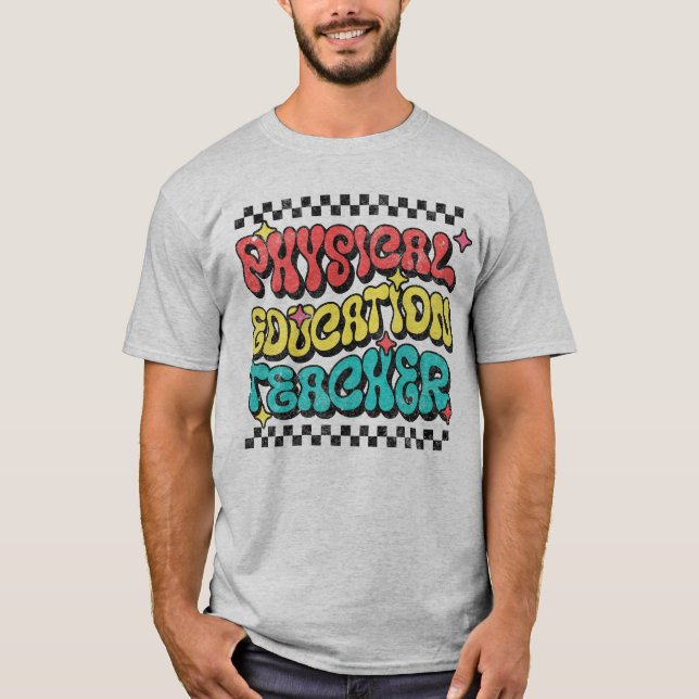 T-shirt Enseignants en difficulté en éducation physique (Devant)