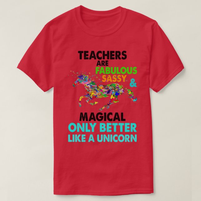 T-shirt Enseignants Enseignants Cadeaux enseignants sont f (Design devant)