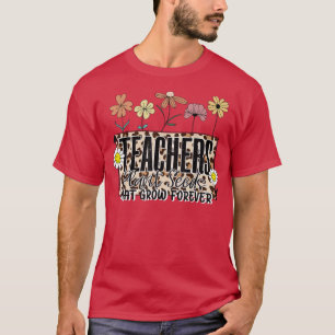 T-shirt Enseignants Fleurs Graines Plantes Qui Croissent