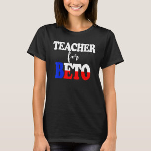 T-shirt Enseignants Pour Beto O'Rourke 2022 People Democra