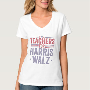 T-shirt Enseignants pour Harris Walz Retour à l'élection s