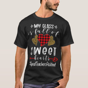 T-shirt Enseignants Sped Assistant Ma Classe Est Pleine De