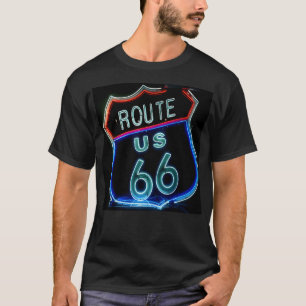 T-shirt Enseigne Classique Route 66