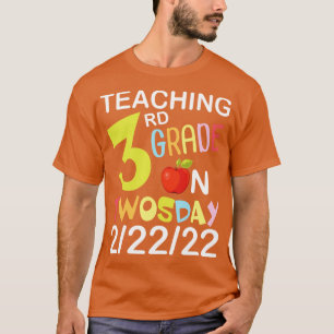 T-shirt Enseignement 3e année le Jeudi 22222 Enseignant he
