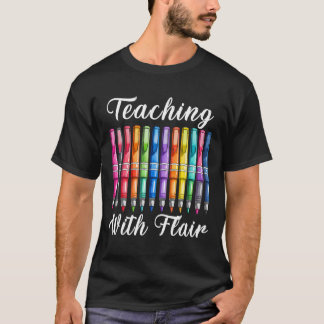 T-shirt Enseignement avec flair Enseignant en maternelle P