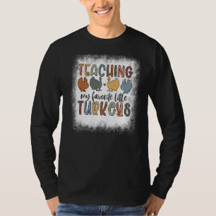T-shirt Enseignement Bleached Mon Petit Maître De Déchets
