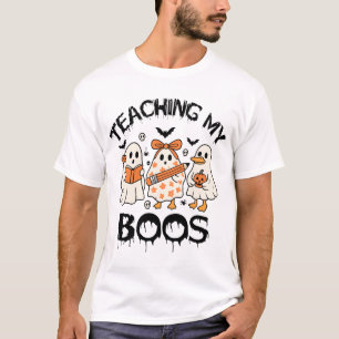T-shirt Enseignement Rétro à Mes Supérieurs Halloween