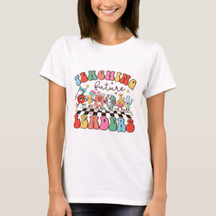 T-shirt Enseignement Rétro Dirigeants Futurs Prof Cool Dos