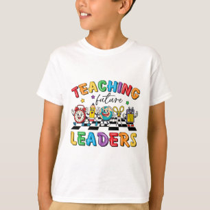 T-shirt Enseignement Rétro Dirigeants Futurs Prof Cool Dos