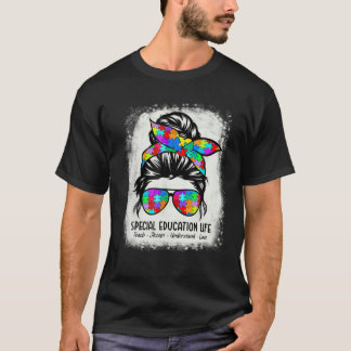 T-shirt Enseignement Spécial Vie Accepter Comprendre Lov