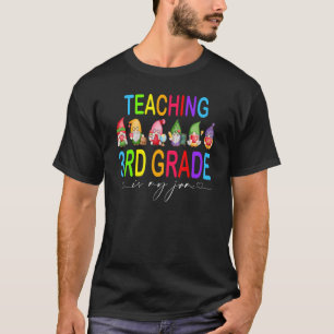 T-shirt Enseigner 3e Année Est Mon Jam Retour À L'École Fi
