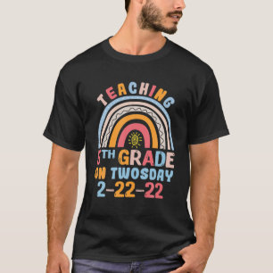 T-shirt Enseigner 5E Année Aka Math Lover Sur Deux Jours 2