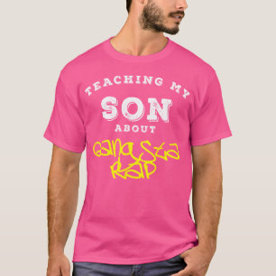 T-shirt Enseigner À Mon Fils À Propos De Gangsta Rap Cm