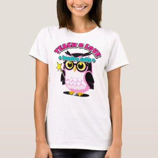 T-shirt Enseigner Amour Inspirer Répéter Remerciement aux