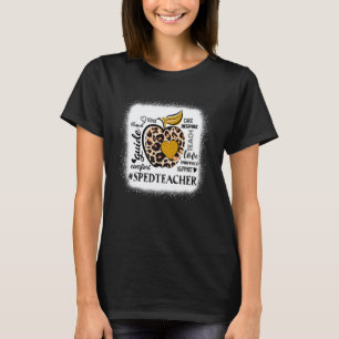 T-shirt Enseigner Amour Inspirer Spécialisé Professeur Léo