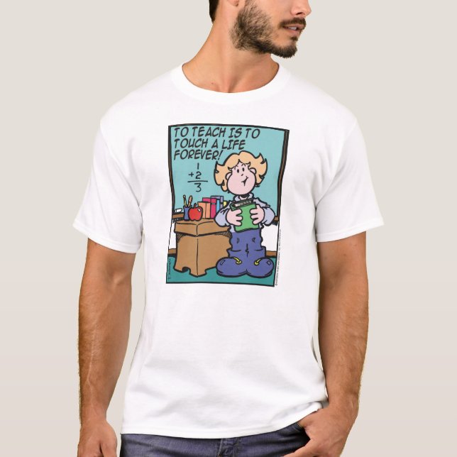 T-shirt Enseigner, c'est... (Devant)